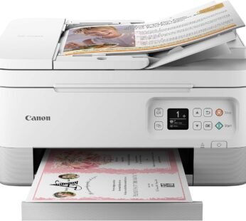 Canon PIXMA TR7020a All-in-One Wireless Color Inkjet Printer, with Duplex Printing, Mobile Printing, and Auto Document Feeder, White