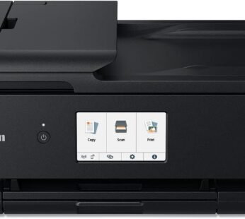 Canon PIXMA TS9520 All In one Wireless Printer Home or Office| Scanner | Copier | Mobile Printing with AirPrint and Google Cloud Print, Black, Works with Alexa, One Size