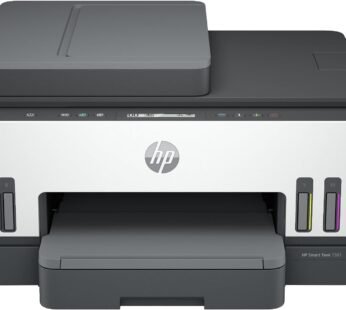 HP Smart -Tank 7301 Wireless All-in-One Cartridge-free Ink Printer, up to 2 years of ink included, mobile print, scan, copy, automatic document feeder (28B70A), Gray